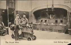 The Royal Mint Gold Melting House United Kingdom Postcard Postcard