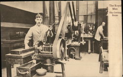 The Royal Mint - The Cutting Room Postcard