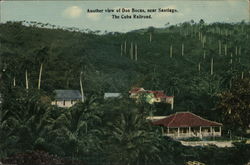 View of Dos Bocas, The Cuba Railroad Postcard