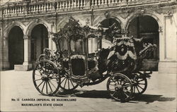 Carroza Imperial de Maximiliano Maximilian's State Coach Mexico city, Mexico Postcard Postcard