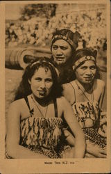 Maori trio Postcard