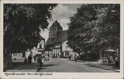 Street View, Greifswald? Germany Postcard Postcard