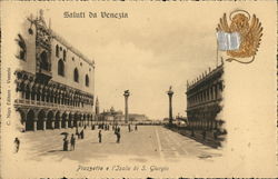 Greetings from Venice Postcard