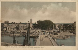 Public buildings & Chamberlain Bridge Postcard