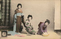 Japanese women Postcard Postcard