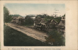 Houses of the middle class, Jaro (American Baptist Missionary Union, Boston) Postcard