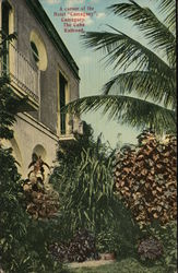 A corner of the Hotel "Camaguey", the Cuba Railroad Postcard Postcard