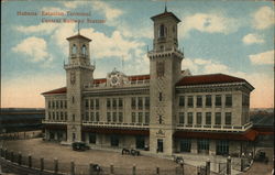 Central Railway Station Havana, Cuba Postcard Postcard