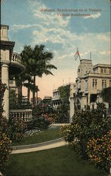 Vedado Residences Havana, Cuba Postcard Postcard