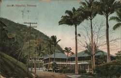 Hospital Ancon, Panama Postcard Postcard