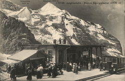 Jungfraubahn - station Eigergietecher Postcard