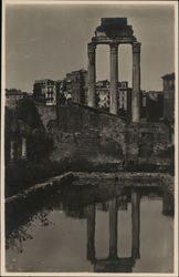 Columns of The Temple of the Castairs Postcard