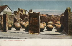 Magazzino di Olio Postcard