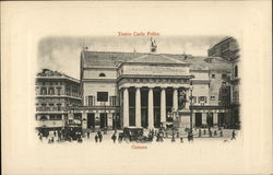 Carlo Felice Theatre Postcard