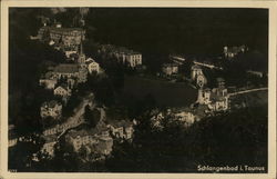 Bird's Eye View of Village Postcard