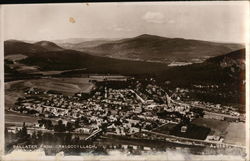 View of Town from Craigcoillach Ballater, Scotland Postcard Postcard