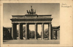 Brandenburg Gate Postcard