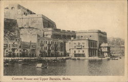 Custom House and Upper Baracca Postcard