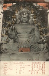 Daibutsu nara Postcard