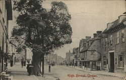 High Street Ongar, England Postcard Postcard