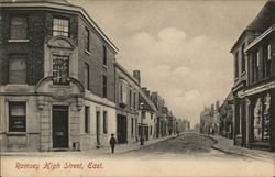 View of High Street East Postcard