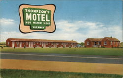 Thompson's Motel Postcard