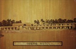 Sauna Motel Postcard