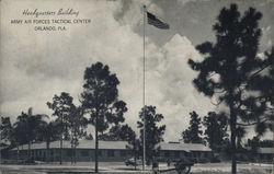 Headquarters Building, Army Air Forces Tactical Center Postcard