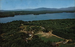 Aerial View of Geneva Point Camp Winnipesaukee, NH Postcard Postcard Postcard