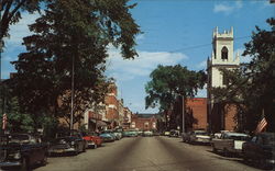 Street Scene Postcard