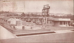 Hyland Motel La Habra, CA Postcard Postcard Postcard