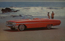 1964 Ford Galaxie 500/XL Convertible Cars Postcard Postcard Postcard