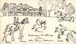 Holiday Greetings from the John Kellams Postcard