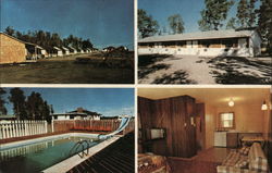 Woodland Motel & Cabins Postcard