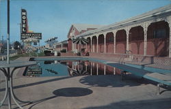 Alamo Plaza Hotel Courts Little Rock, AR Postcard Postcard Postcard