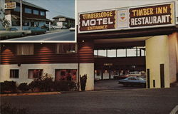 Timberlodge Motel Postcard