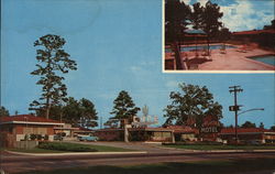 The Atlanta Motel - Cactus Cafe and Grill Jonesboro, GA Postcard Postcard Postcard