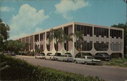 The Clearwater Public Library Florida Postcard Postcard Postcard