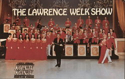 The Lawrence Welk Show - KOLN-TV Movie and Television Advertising Postcard Postcard Postcard