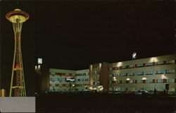 Exposition TraveLodge Postcard