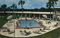 Landmark Motor Lodge and Howard Johnson's Restaurant Winter Haven, FL Postcard Postcard Postcard