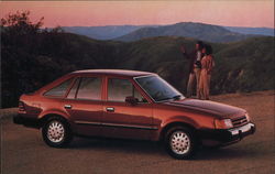 1987 Ford Escort Postcard