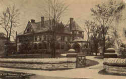 Ex Gov. Bushnell's Residence Postcard