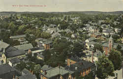 Bird's Eye View Postcard