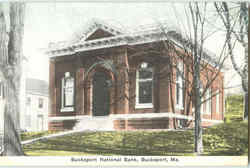 Bucksport National Bank Postcard