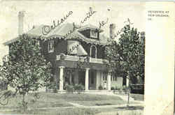 Residence At New Orleans Postcard