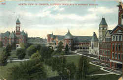 North View Of Campus Slippery Rock State Normal School Pennsylvania Postcard Postcard