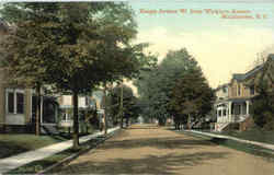 Knapp Avenue W. From Wickham Avenue Postcard