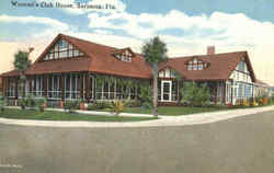 Women's Club House Postcard