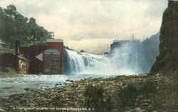 Lower Falls Of The Genesee Postcard